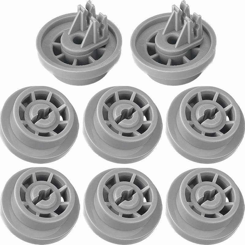 Sunniswi 8-Pack DD66-00023A For Samsung Dishwasher Parts Rollers Bottom Rack Wheels - For Samsung Dishwasher Replacement Part DD61-00222A 2002711, AP4342187, PS4222532 (8) - Image 1